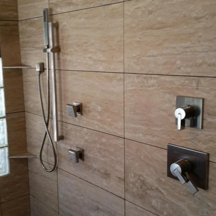 Shower fixture installation for Gas Line Repair in North Berwick